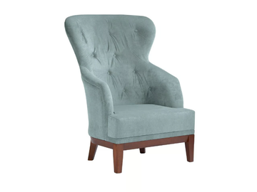 ISOTTA BE02 - Bergere tufted fabric armchair by New Life - view 2